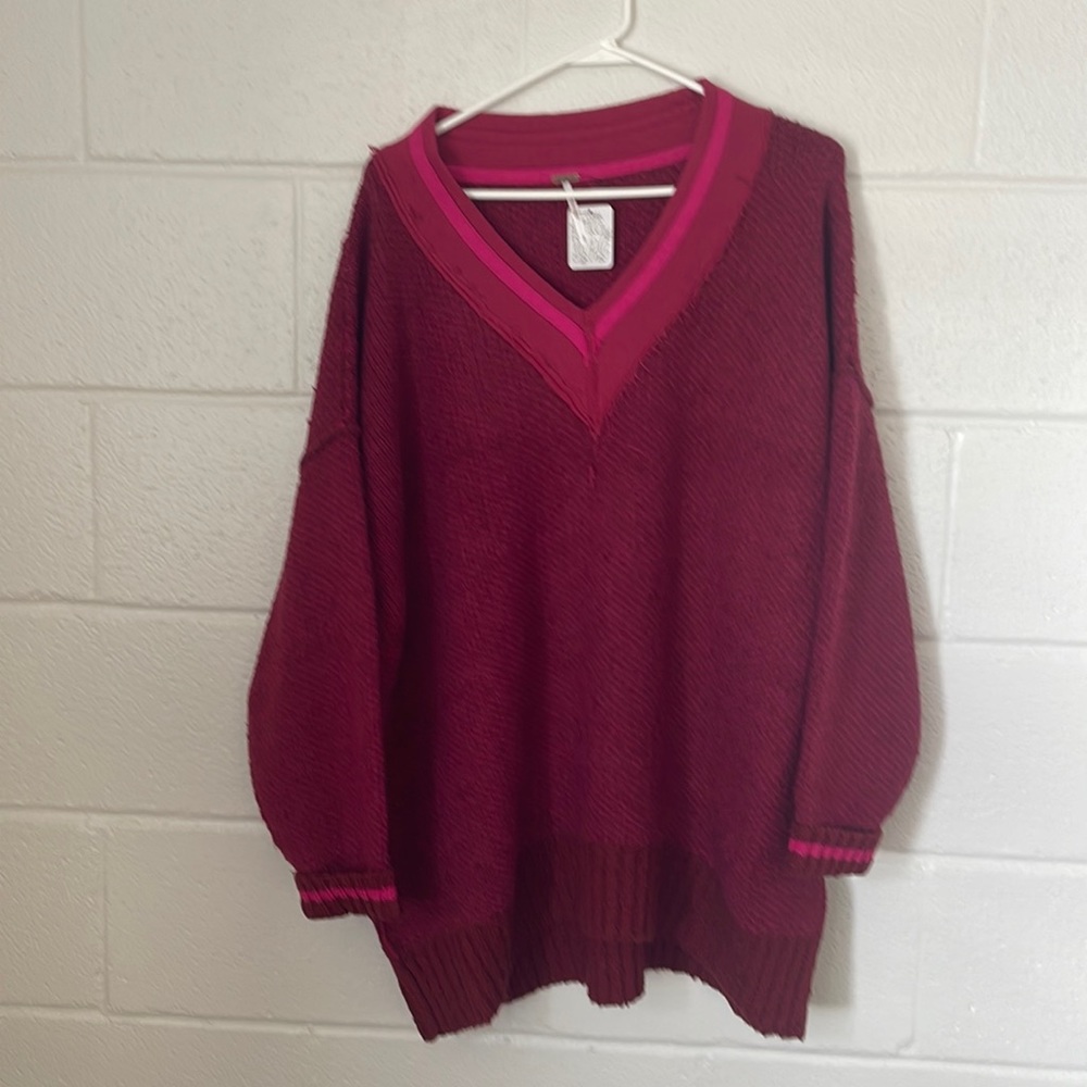 Free People oversized sweater size S